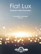 Fiat Lux Concert Band sheet music cover